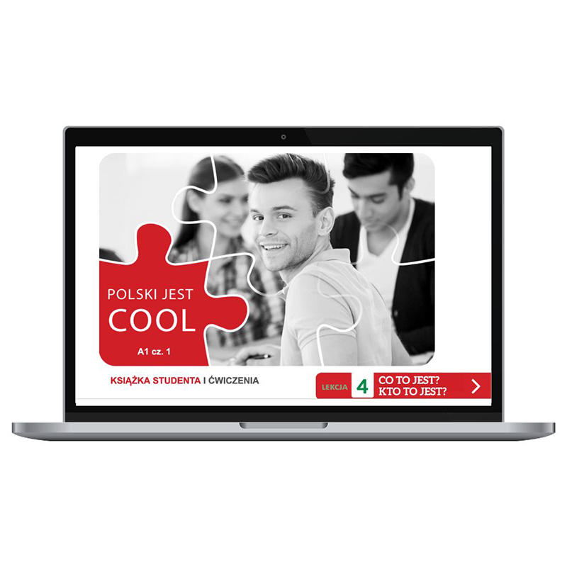 Polski jest cool - książka do nauki języka polskiego dla obcokrajowców - okładka