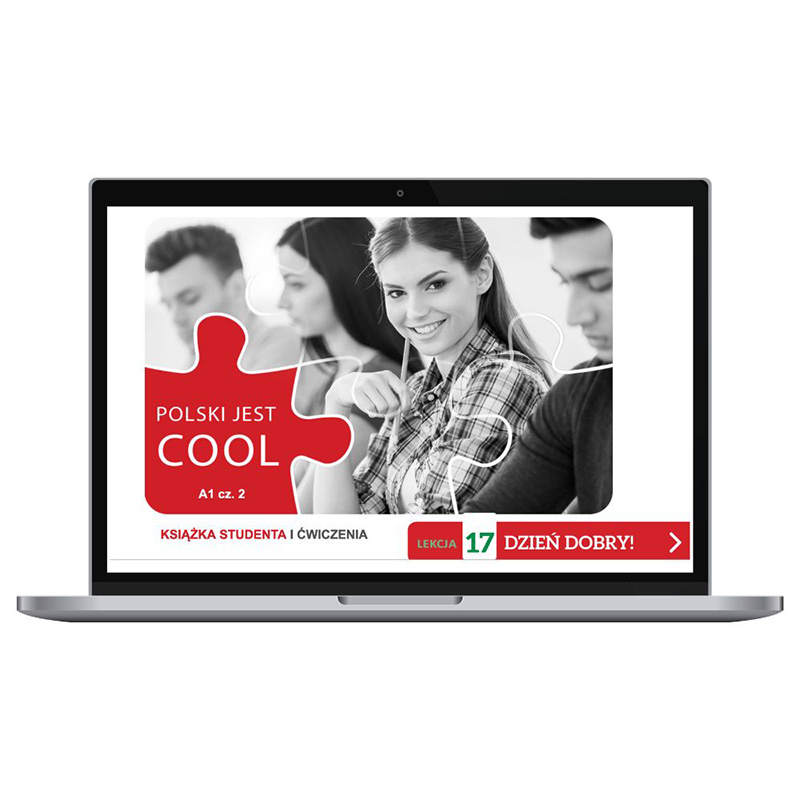 Polski jest cool A1/część II - Książka studenta i ćwiczenia - okładka